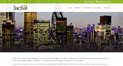 Desktop Screenshot of 3active.co.uk
